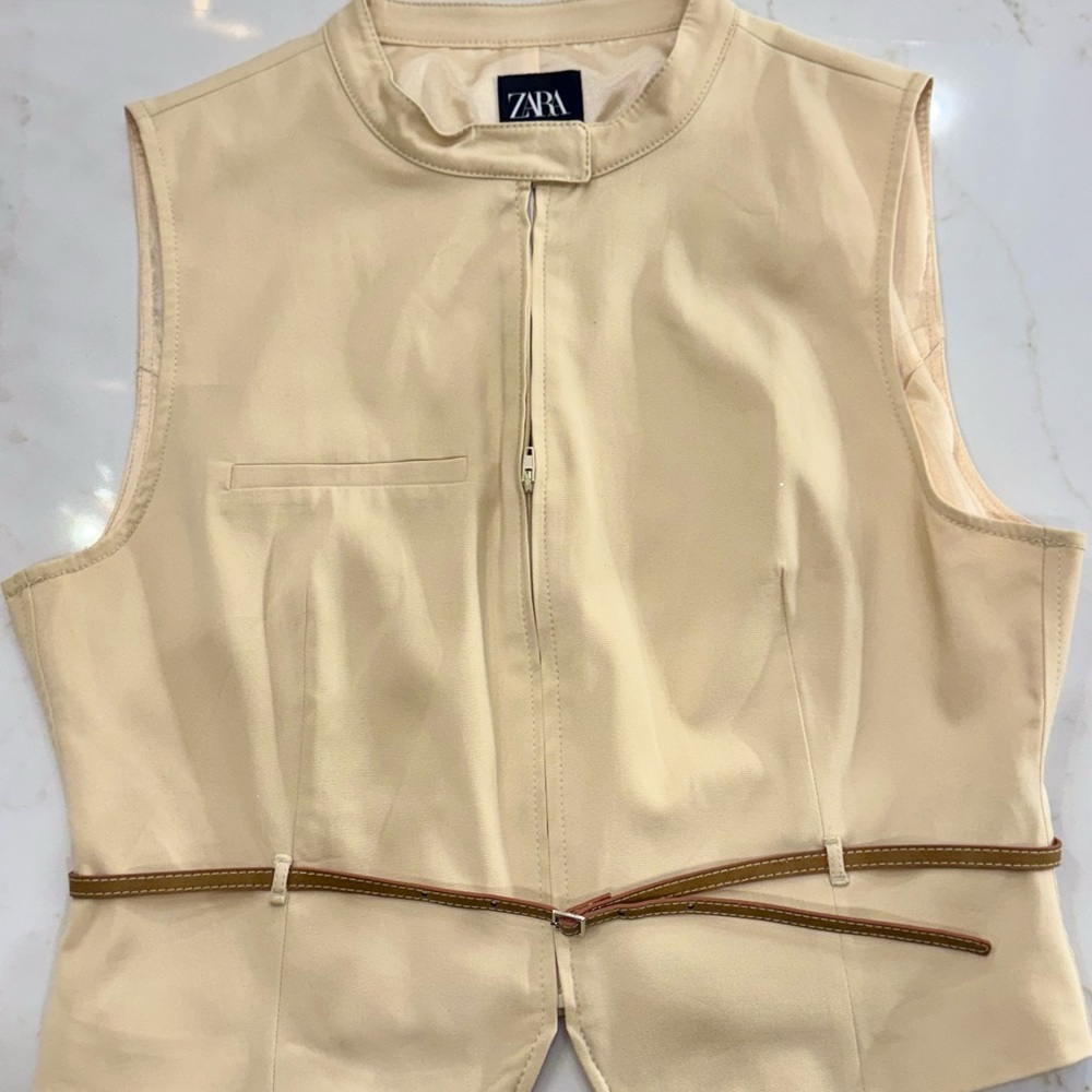 Zara Beige Blazer XL